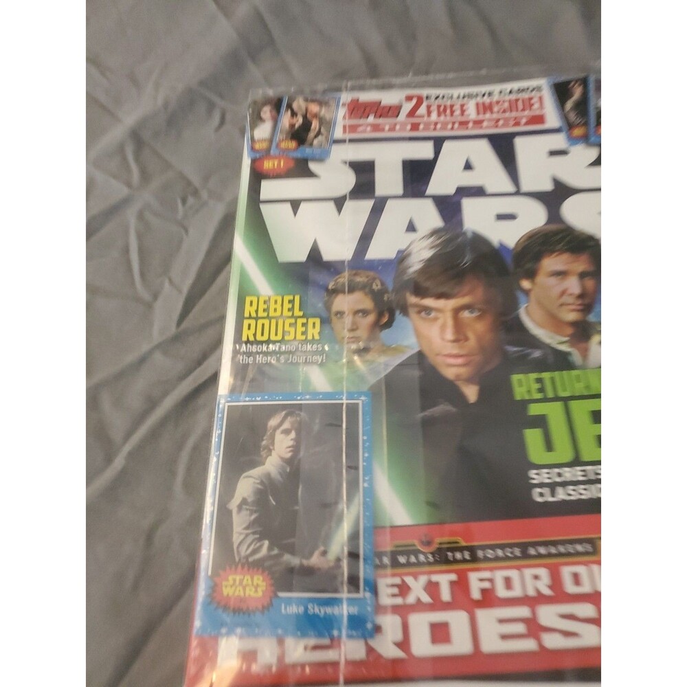 Star Wars Insider #160 Rebel Rouser Returning To Jedi Magazine Trading Cards new